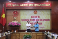 Đoàn Kiểm tra của Hội đồng phối hợp phổ biến giáo dục pháp luật trung ương làm việc tại tỉnh Lạng Sơn