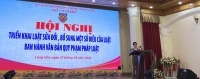 Hội nghị triển khai Luật sửa đổi, bổ sung một số điều của Luật Ban hành văn bản quy phạm pháp luật tỉnh Lạng Sơn